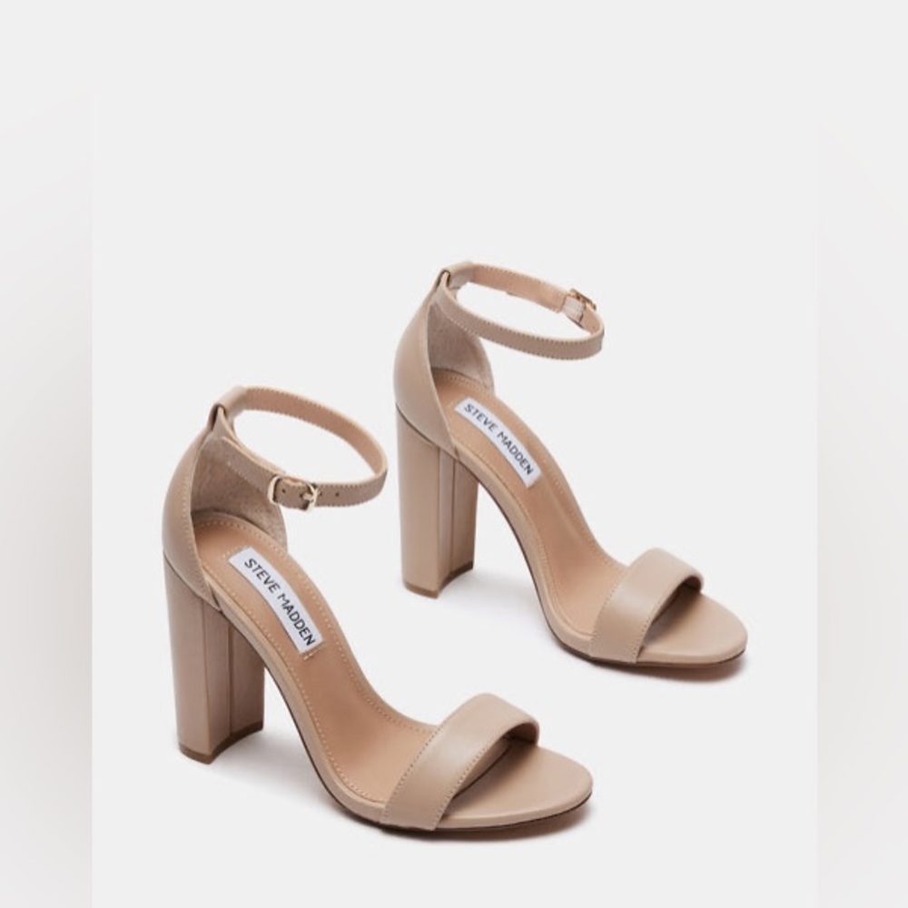 Steve Madden Carrson Shoe Blush Leather
